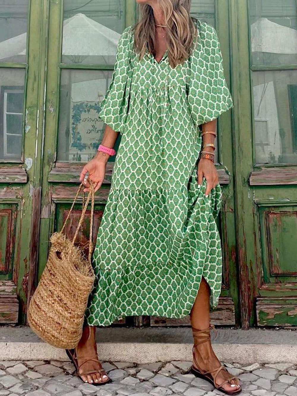 The Larkin Bohemian Maxi Dress