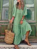 The Larkin Bohemian Maxi Dress