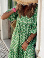 The Larkin Bohemian Maxi Dress