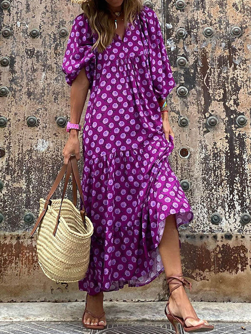 The Larkin Bohemian Maxi Dress