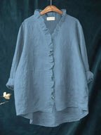 The Colette Linen Blouse
