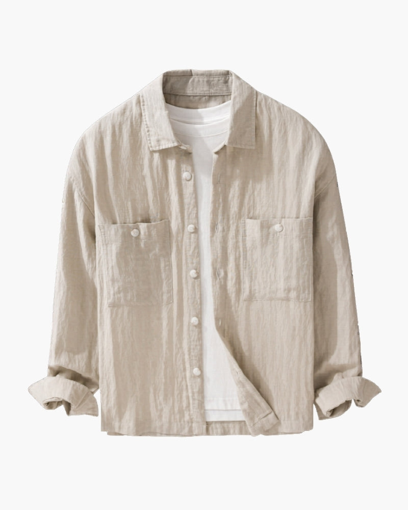 Oporto | Sobrecamisa de Lino