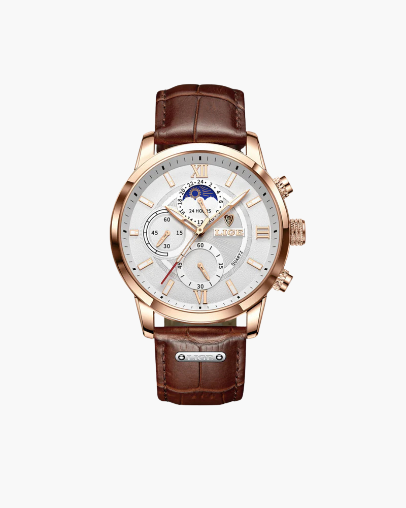 Reloj Clasico de Piel