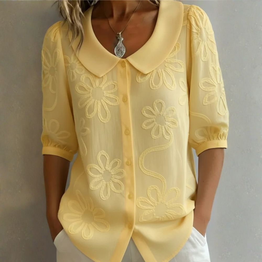The Rosalie Embroidered Blouse