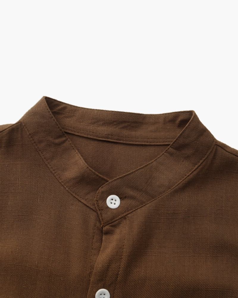 Mandarín | Camisa Cuello Mao