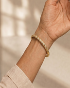 The Cora Crystal Bangle