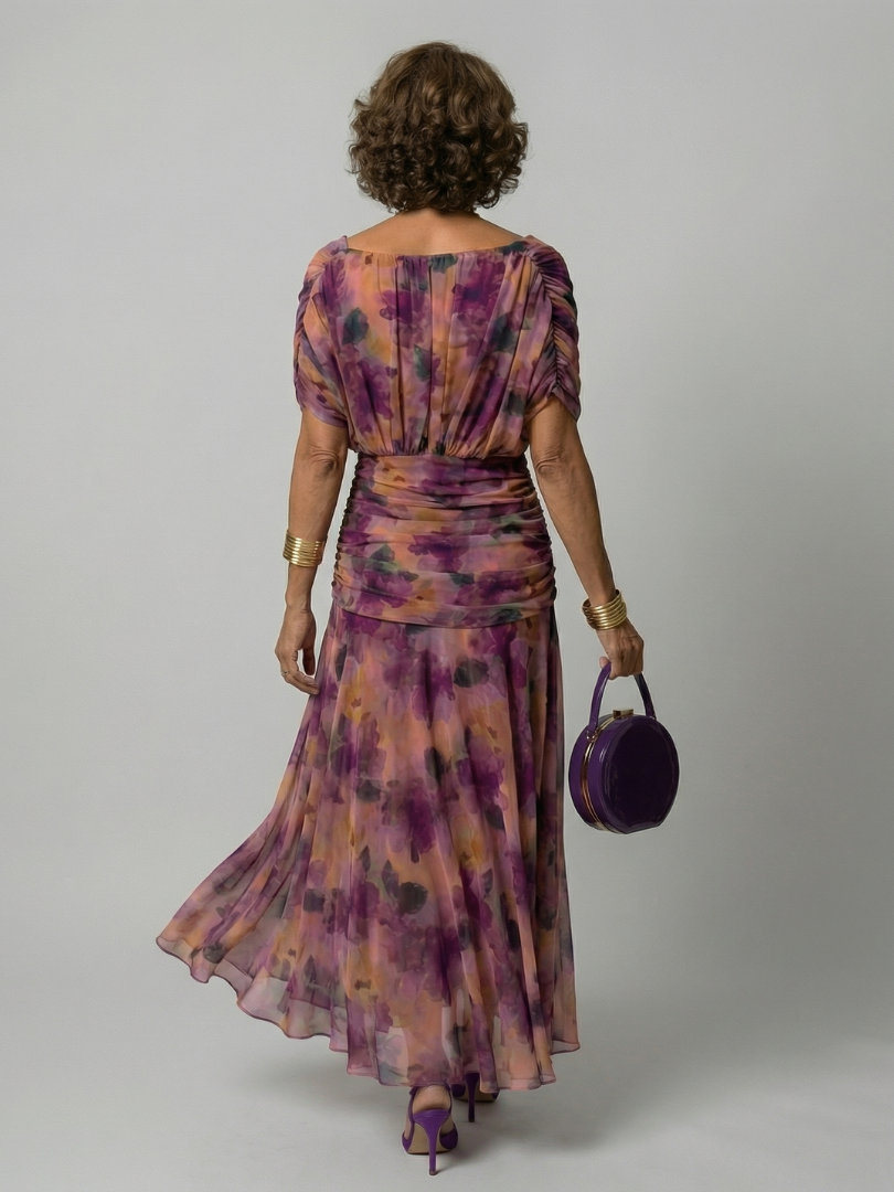 The Candela Off-Shoulder Midi Dress