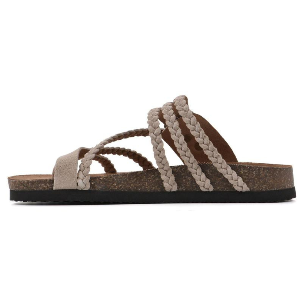 The Solangé Cushioned Sandal