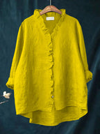 The Colette Linen Blouse