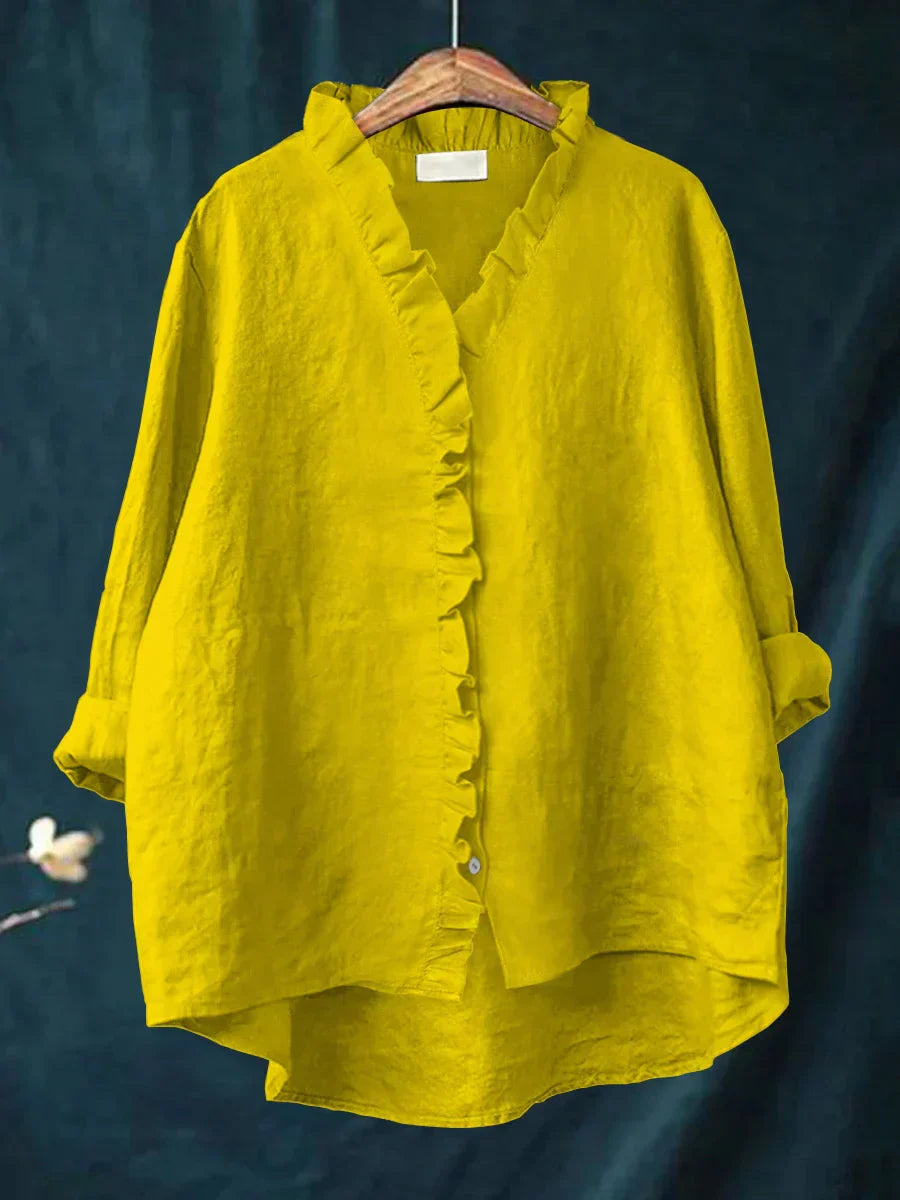 The Colette Linen Blouse