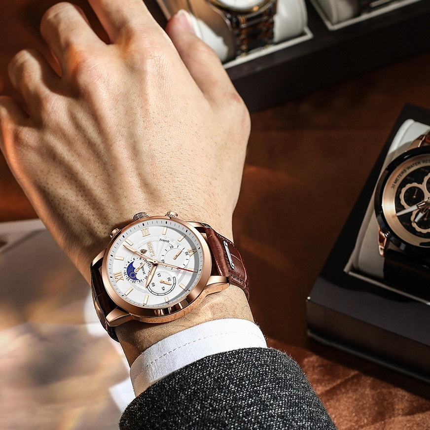 Reloj Clasico de Piel