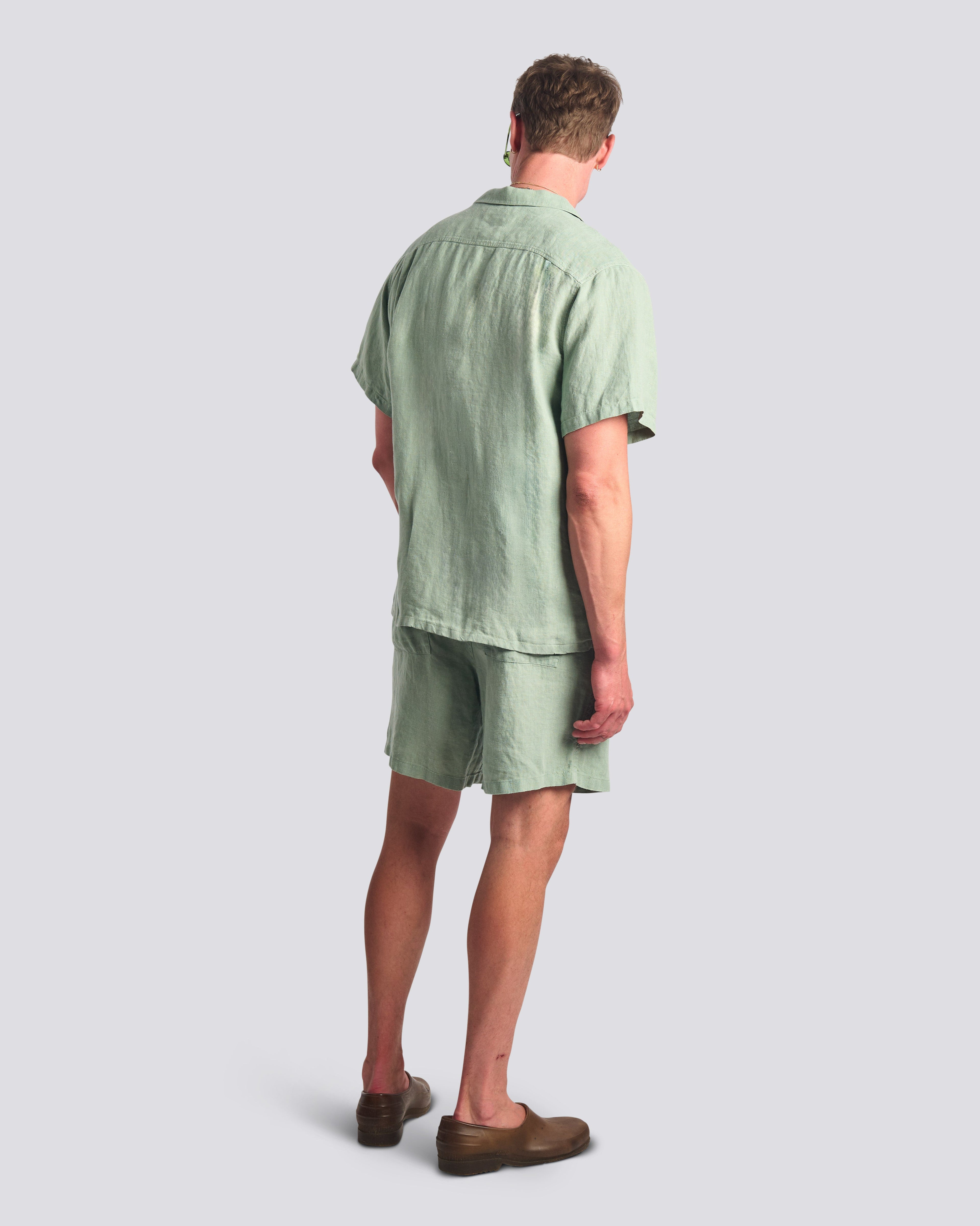 The Estoril Linen Camp Shirt