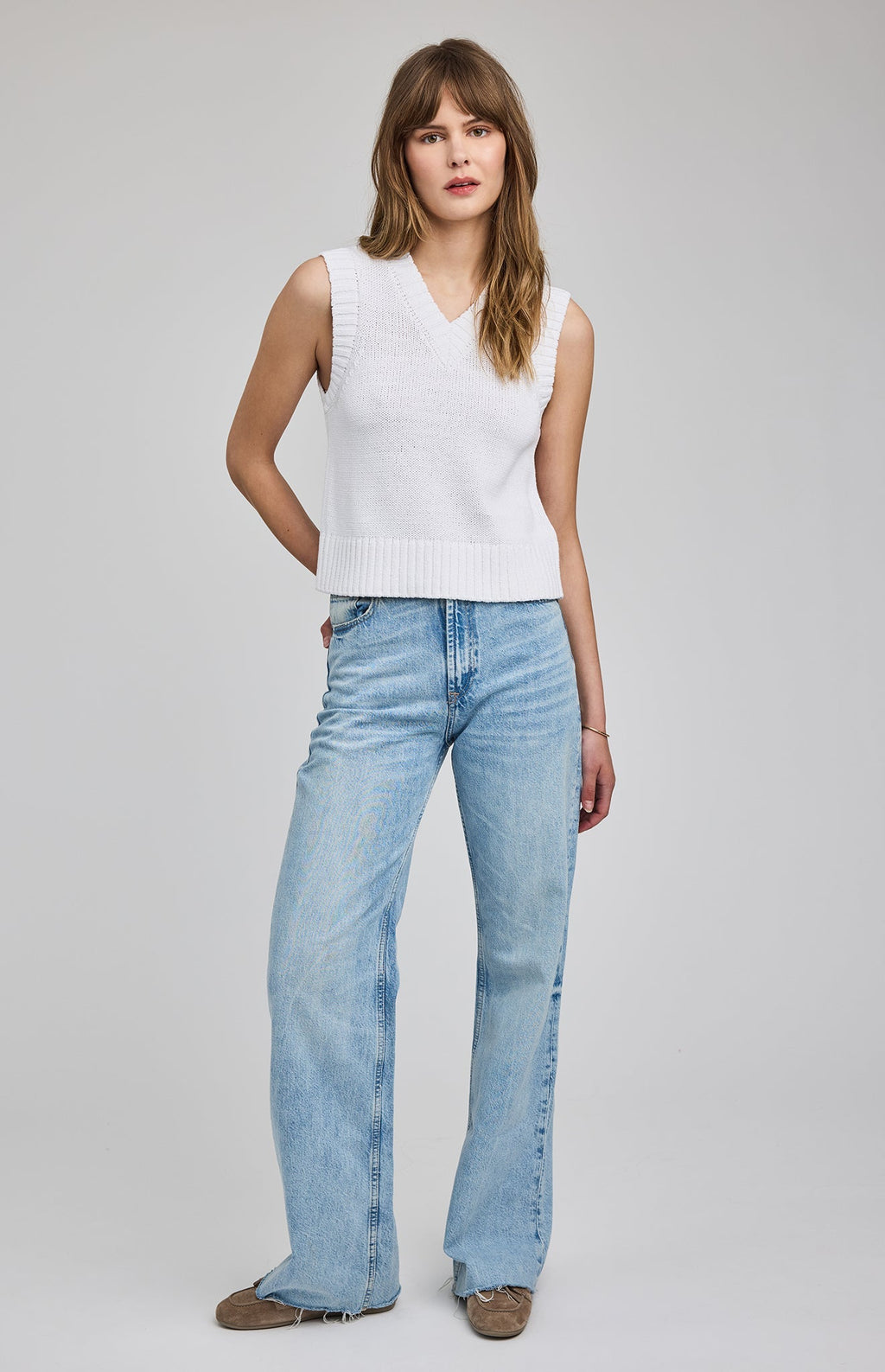 The Delphine Knit Vest