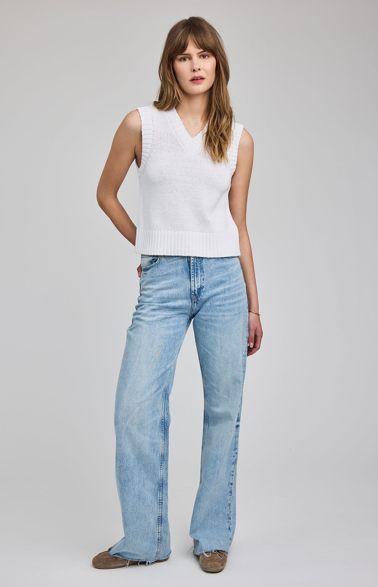 The Delphine Knit Vest