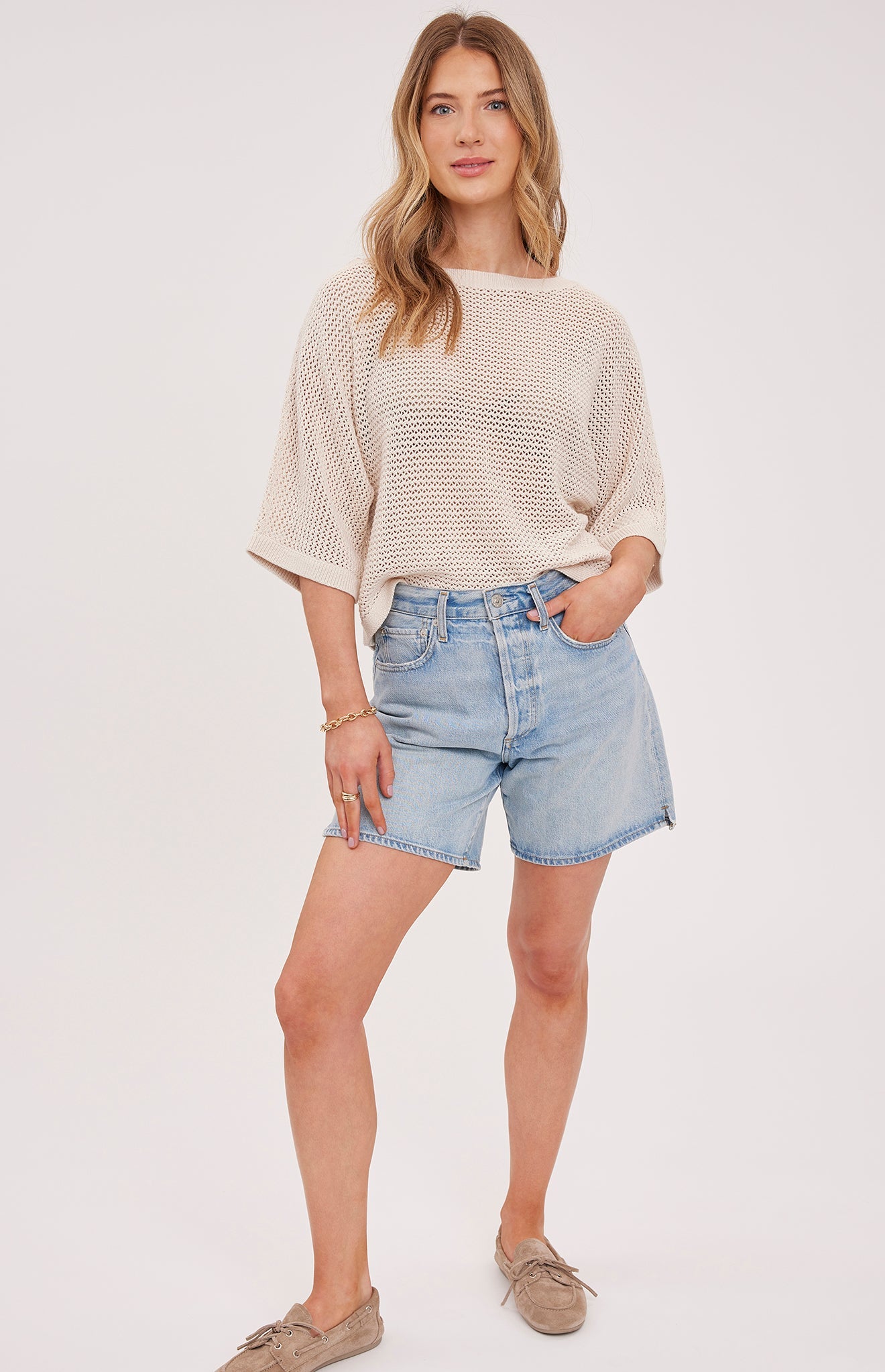 The Eloise Open-Knit Sweater