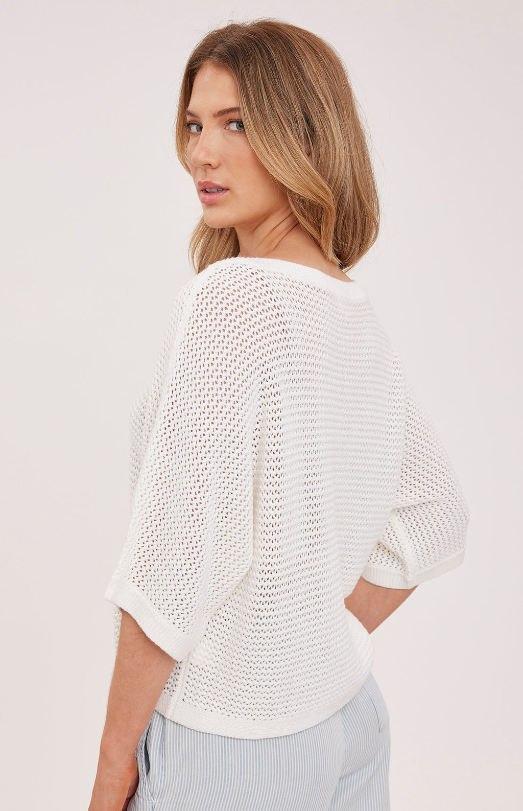 The Eloise Open-Knit Sweater