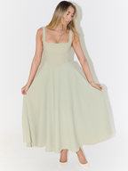 The Audrey Square-Neck Dress