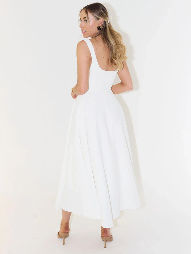The Audrey Square-Neck Dress