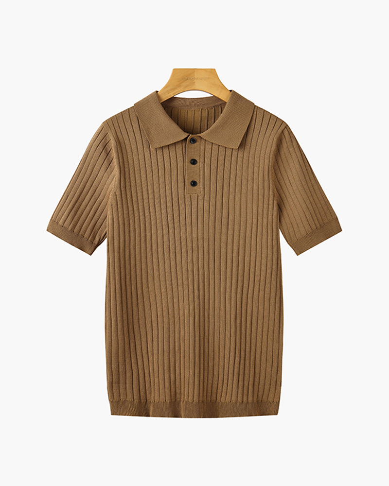 Santorini | Polo de Punto Texturizado