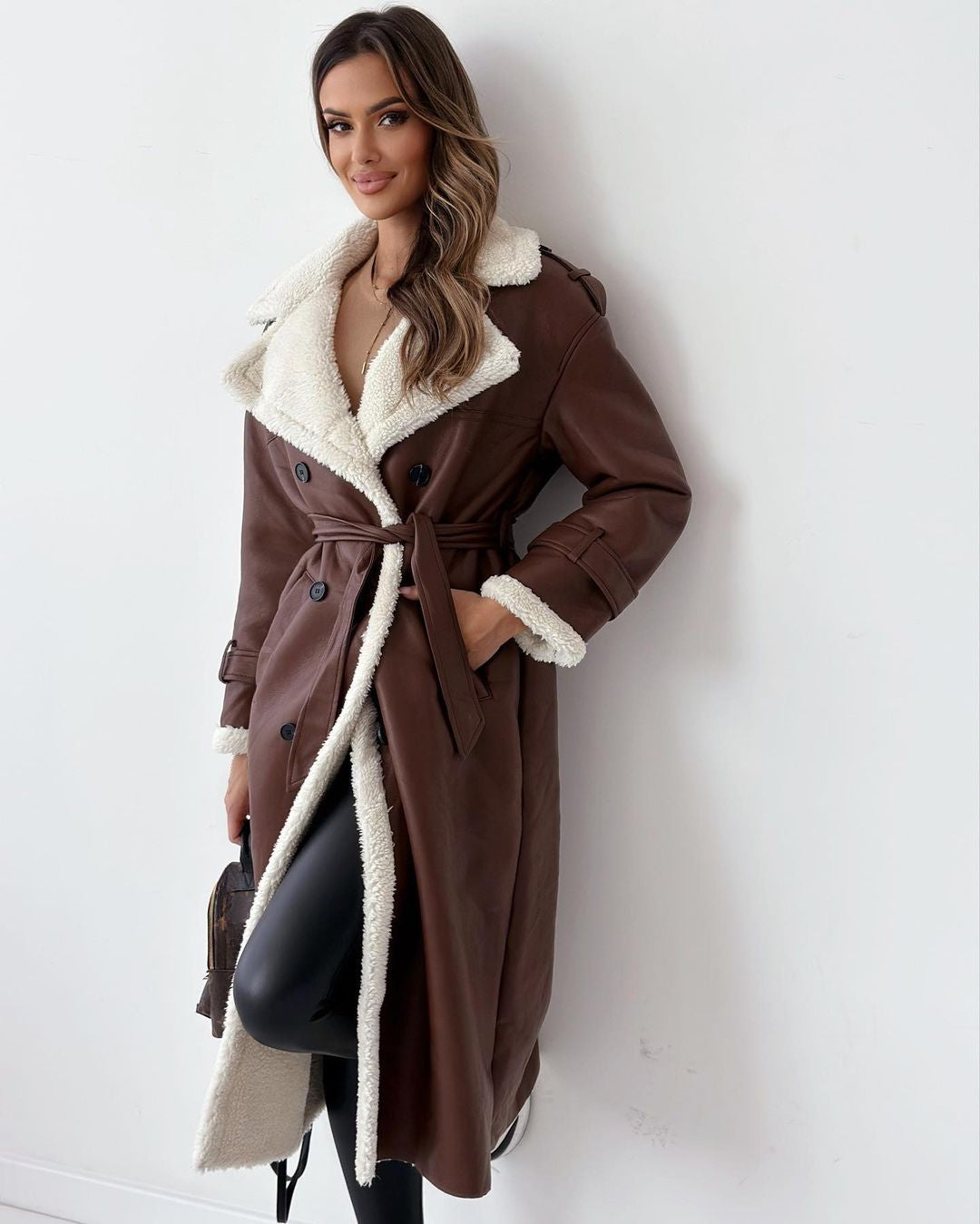 The Monroe Wrap Coat