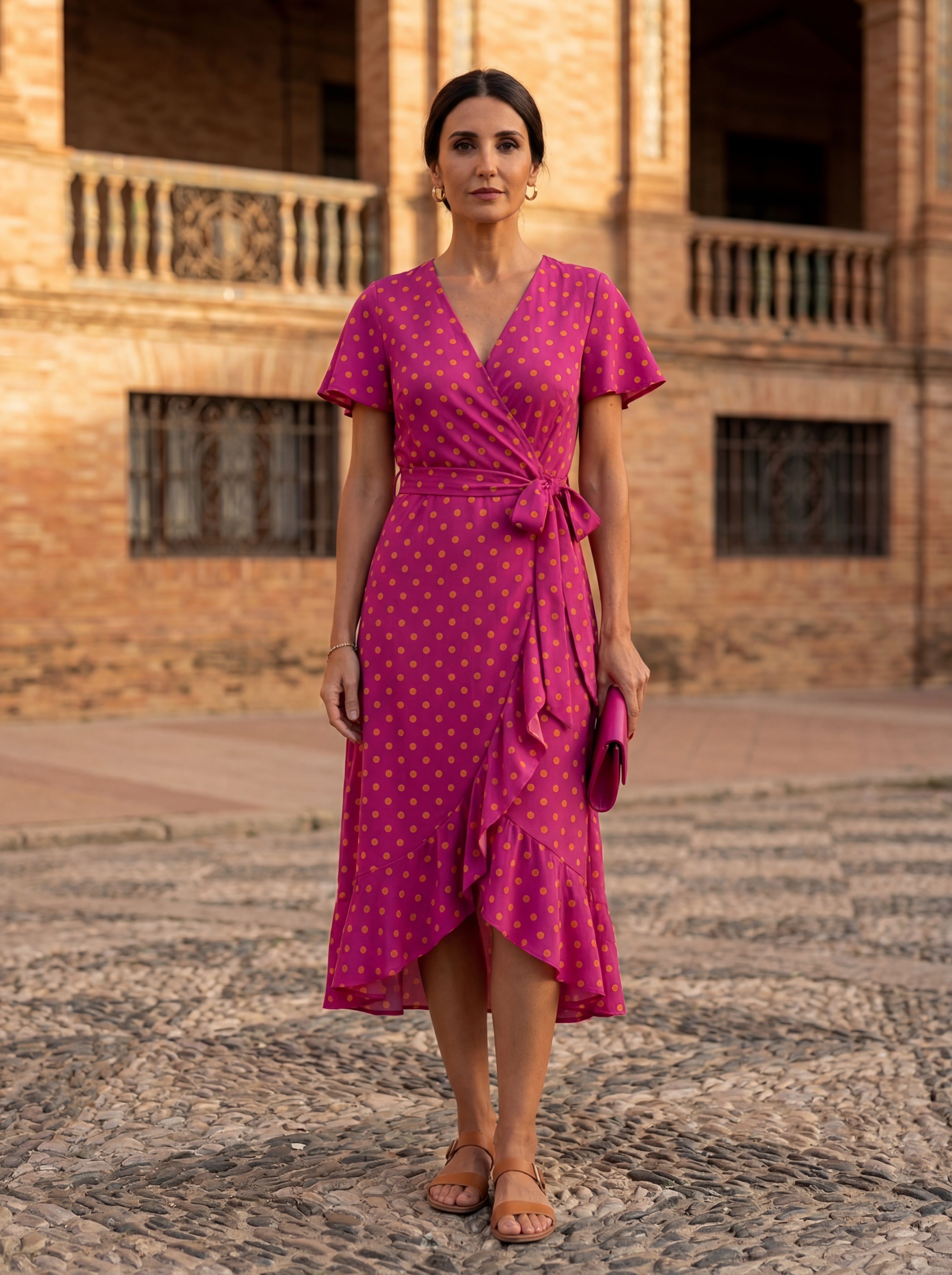 The Ana Floral Midi Dress