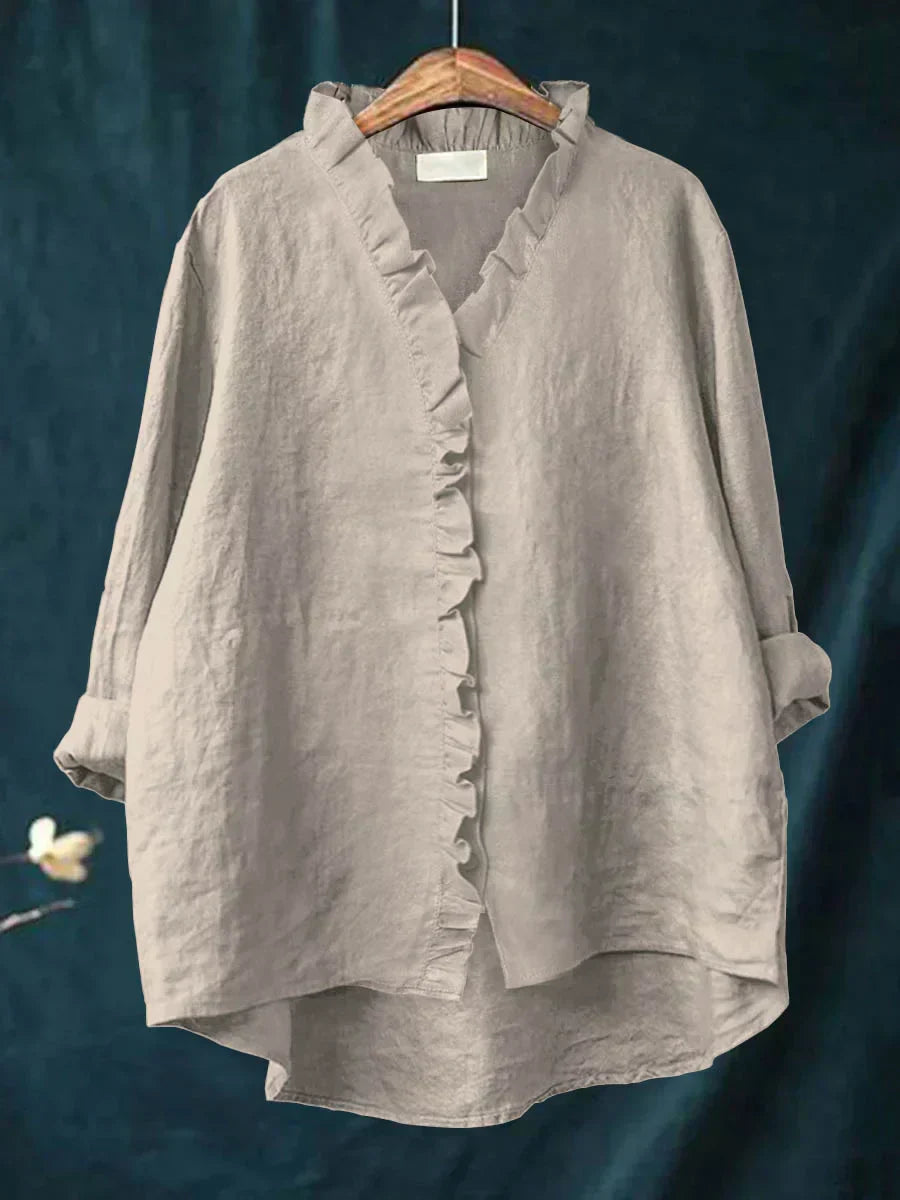 The Colette Linen Blouse