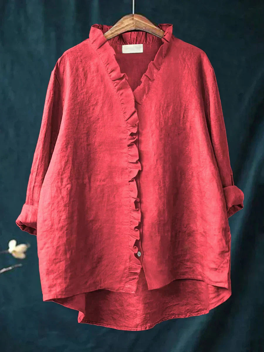The Colette Linen Blouse