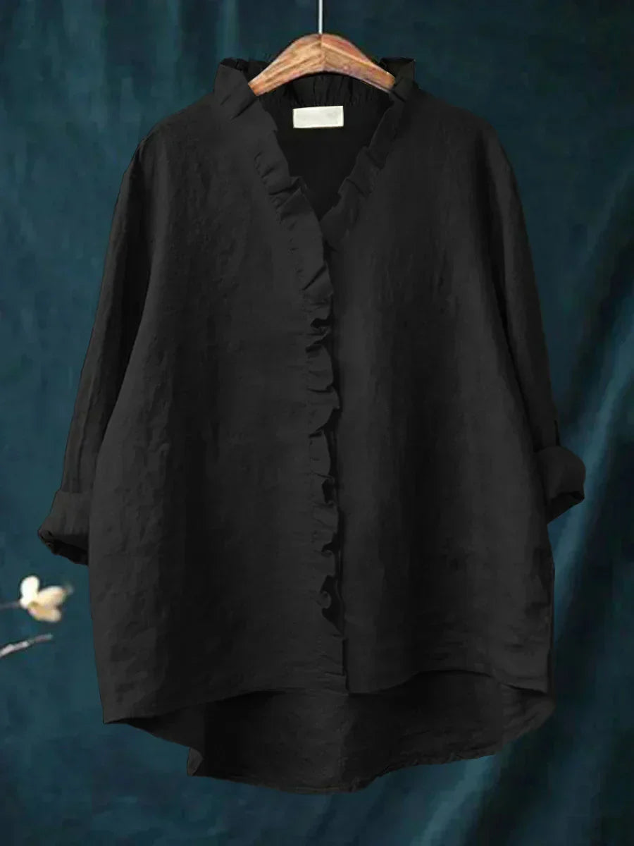 The Colette Linen Blouse