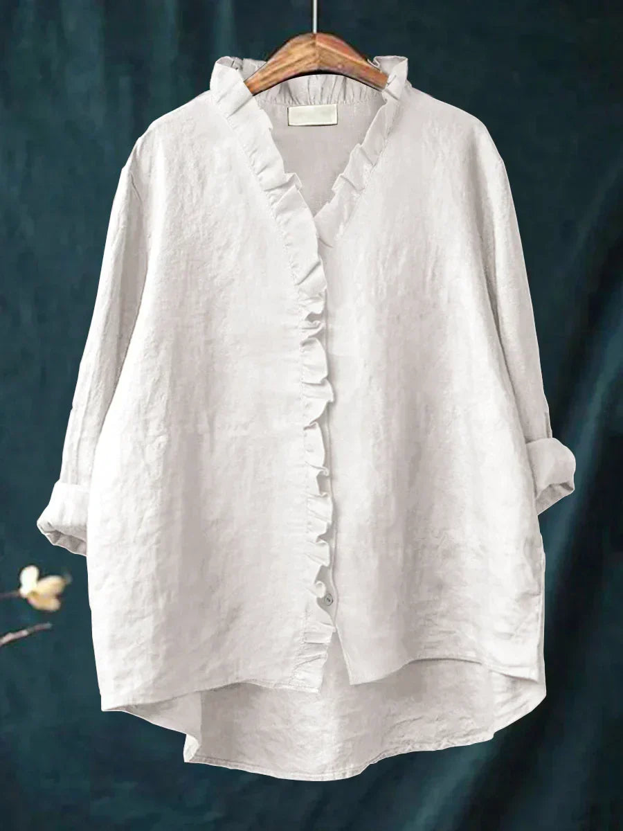The Colette Linen Blouse