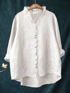 The Colette Linen Blouse