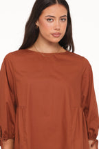 The Camille Long-Sleeve Mini Dress