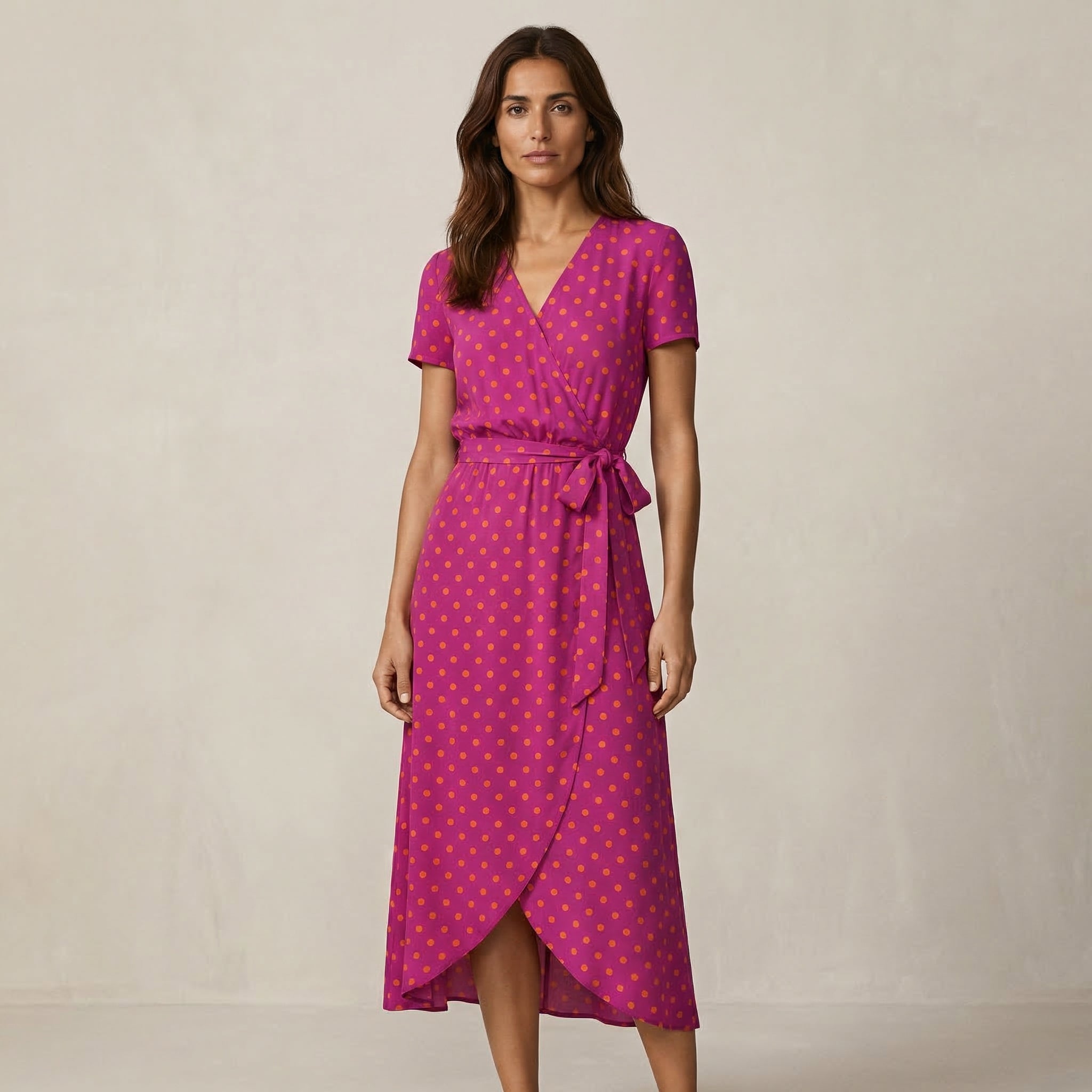 The Ana Floral Midi Dress