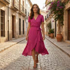 The Ana Floral Midi Dress