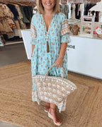 The Verity Tassel Maxi Dress