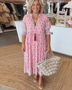 The Verity Tassel Maxi Dress