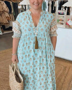 The Verity Tassel Maxi Dress