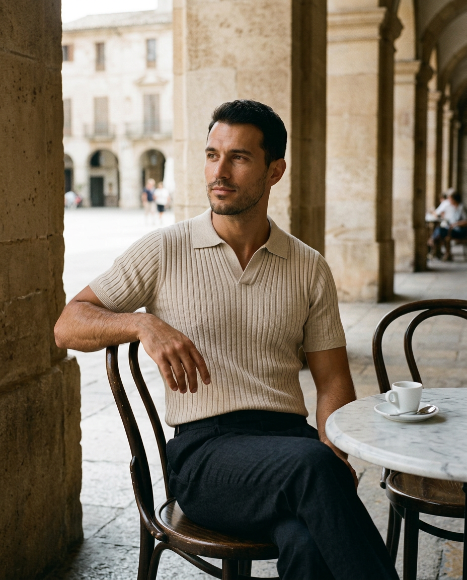 Mónaco | Knit Polo