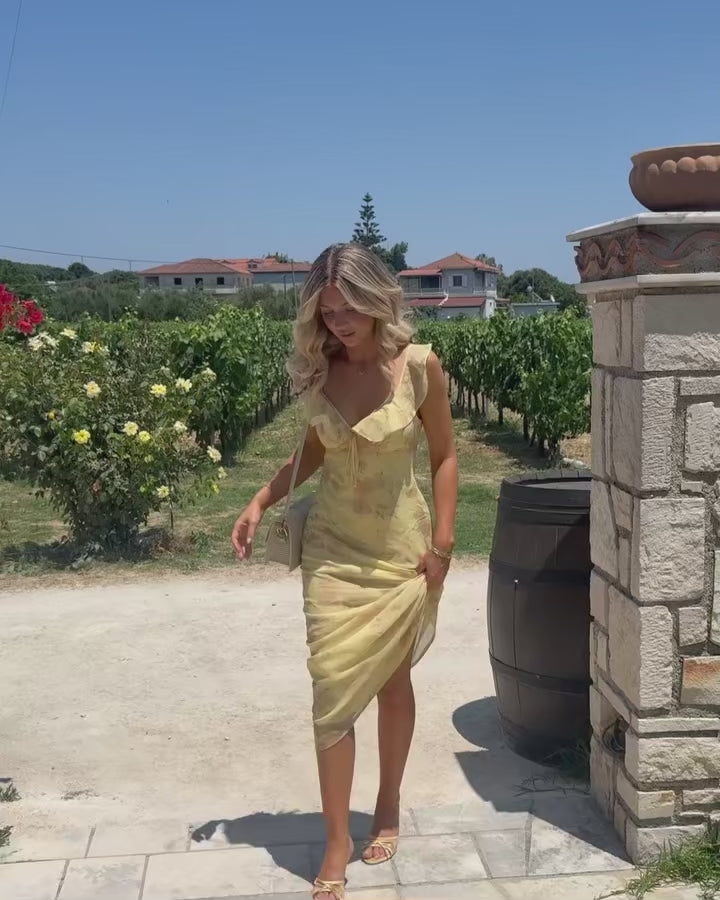 The Fiorella Floral Maxi Dress